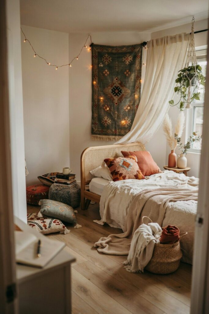 Boho Chic Comfort for Creative Teens