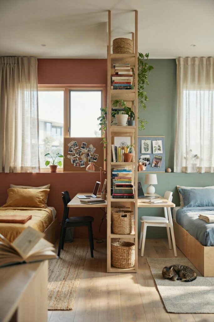 Dual-Function Rooms for Shared Siblings