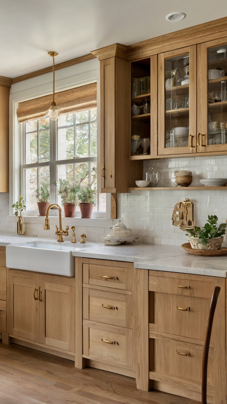 15 Beautiful White Oak Kitchen Cabinets Ideas for a Warm, Timeless Look ...