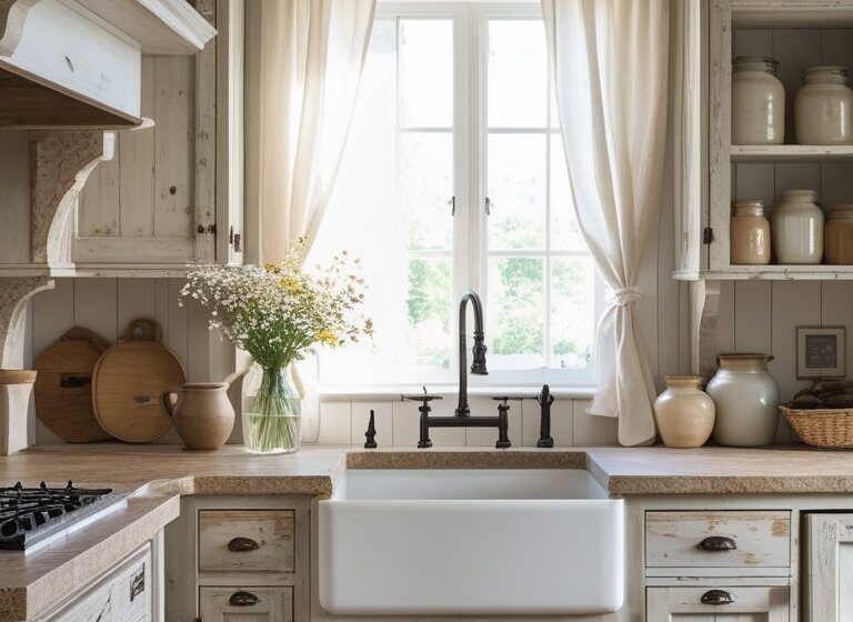  16 Country Farmhouse Kitchen Ideas