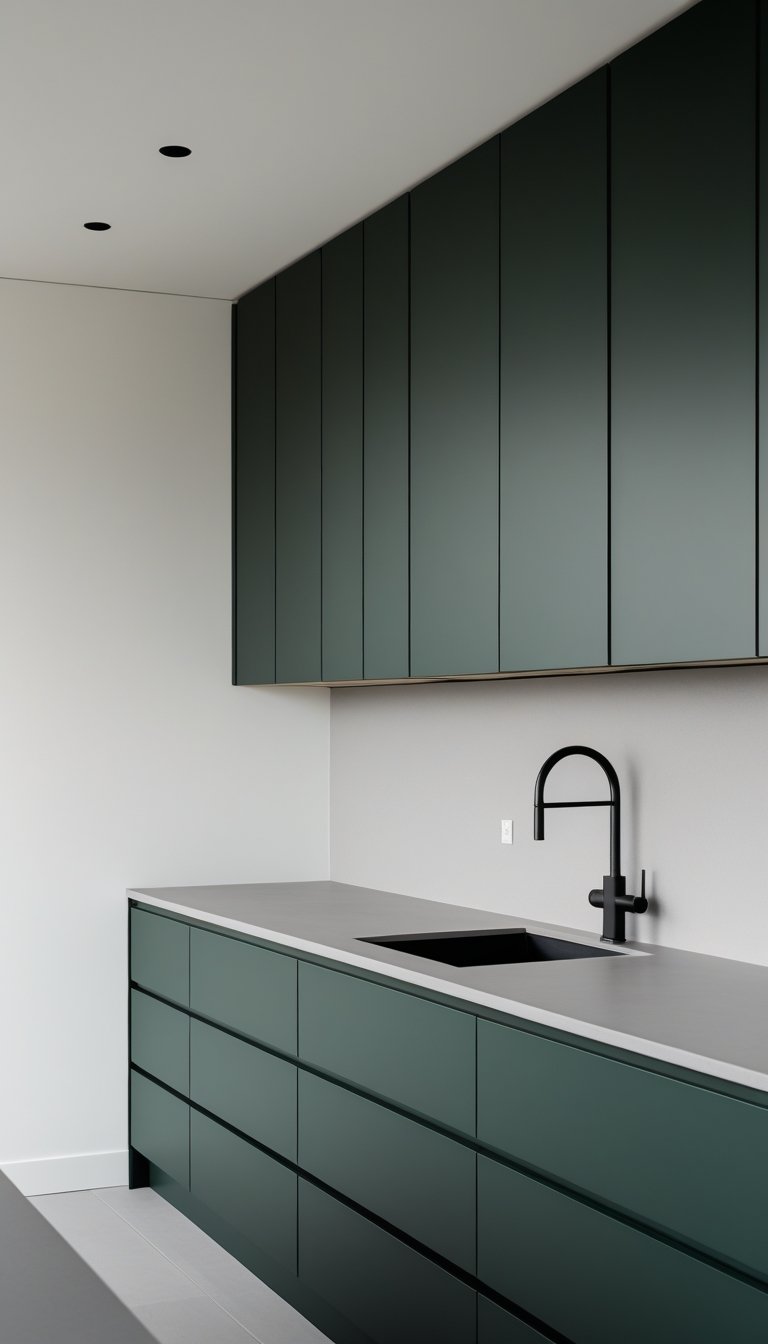 20 Dark Green Kitchen Cabinet Ideas for a Timeless and Elegant Home ...