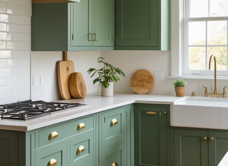  15 Green Kitchen Cabinet Ideas for a Fresh and Versatile Home