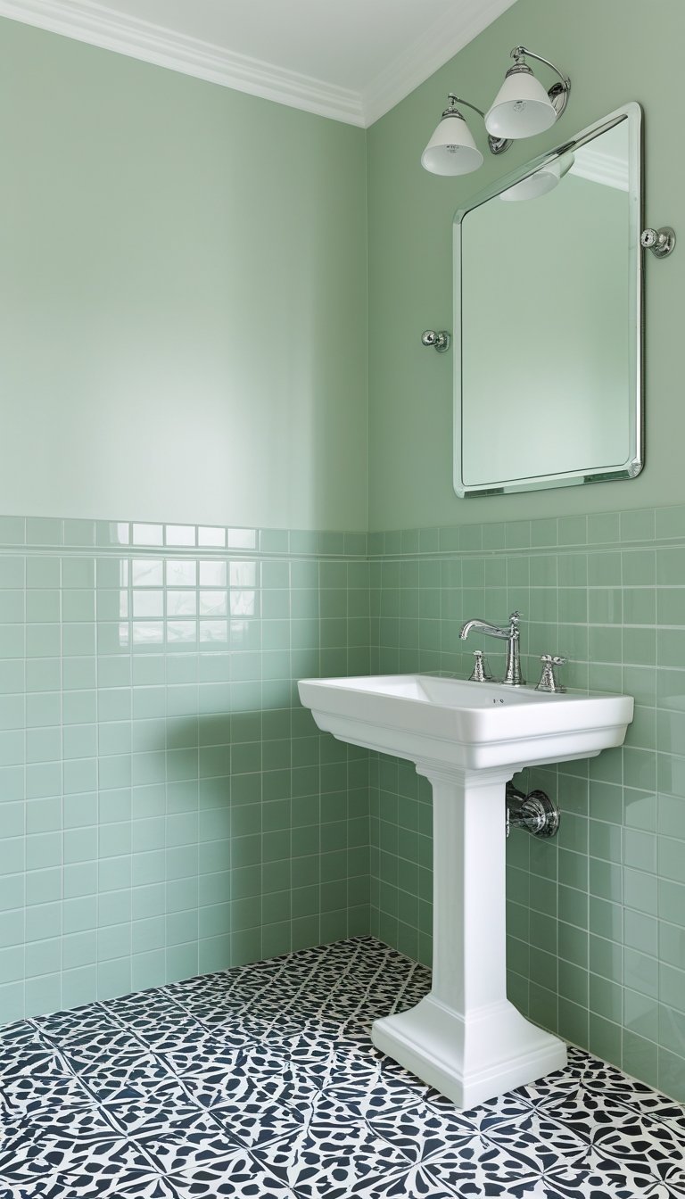 15 Vintage Bathroom Tile Ideas for a Timeless Look - Glamour Guide
