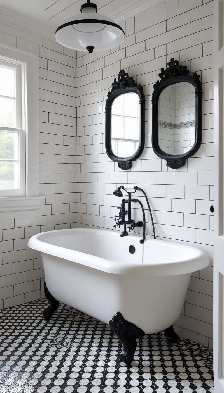 15 Vintage Bathroom Tile Ideas for a Timeless Look - Glamour Guide
