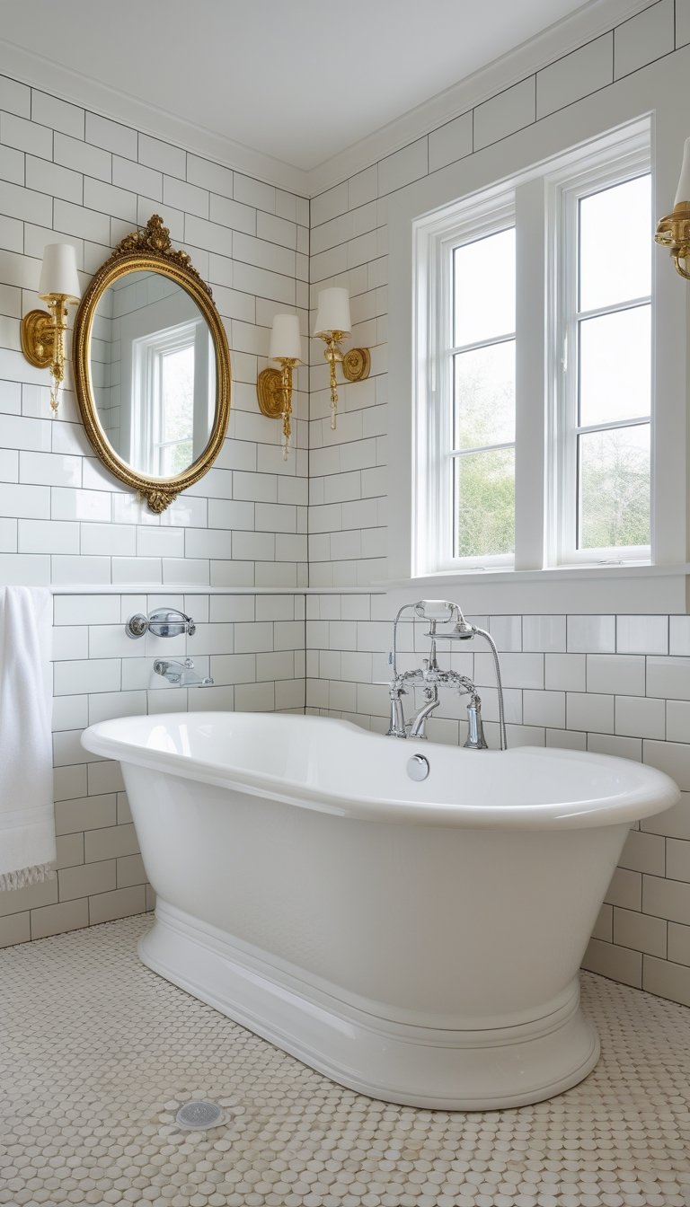 15 Vintage Bathroom Tile Ideas for a Timeless Look - Glamour Guide