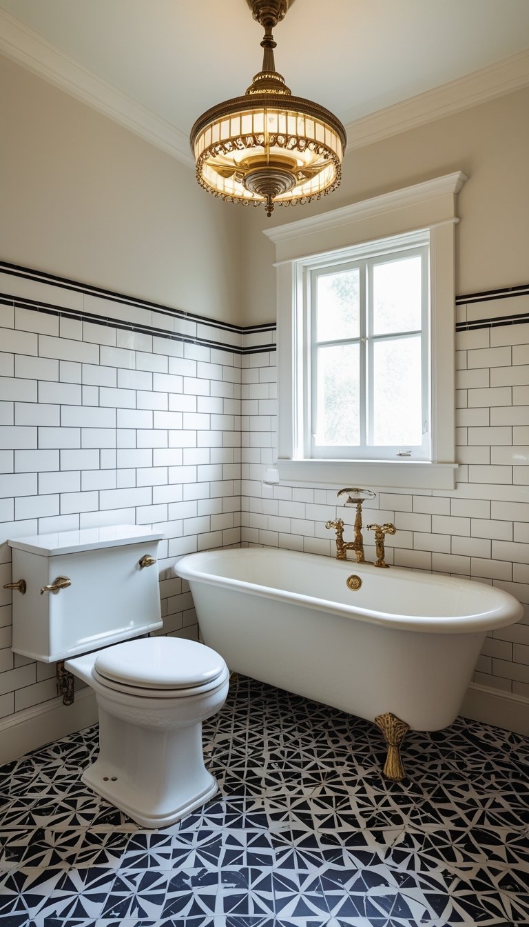 15 Vintage Bathroom Tile Ideas for a Timeless Look - Glamour Guide