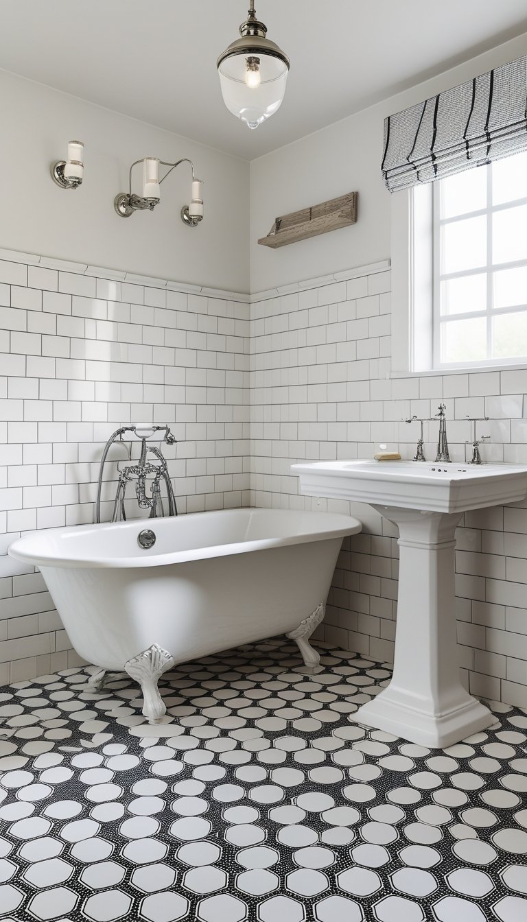 15 Vintage Bathroom Tile Ideas for a Timeless Look - Glamour Guide