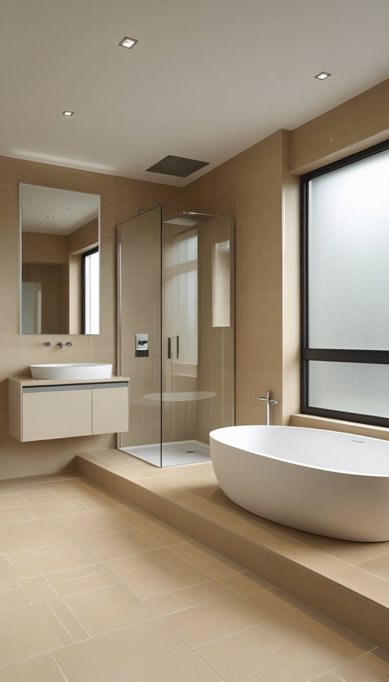 20 Beige Bathroom Tile Ideas for Elegant and Timeless Spaces - Glamour ...