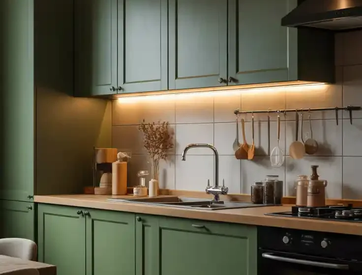  15 Elegant Forest Green Kitchen Ideas for Modern Homes