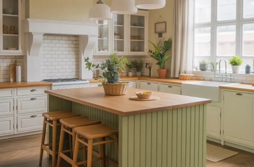  15 Stunning Green and Wood Kitchen Ideas for Dream Homes