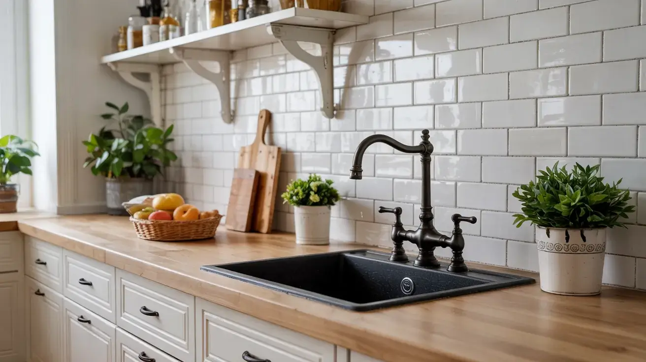 15 Stunning Black Kitchen Sink Ideas for Modern Homes - Glamour Guide