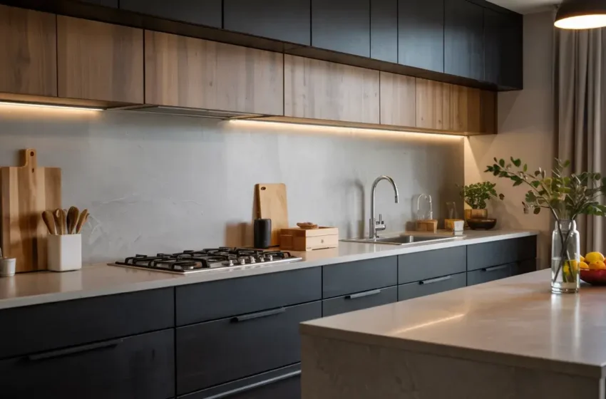  15 Stylish Black and Wood Kitchen Ideas You’ll Love