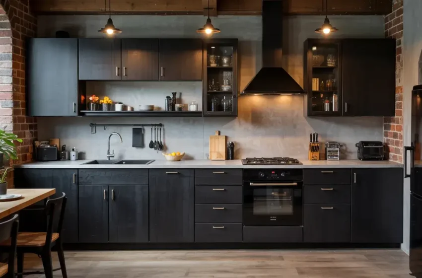 15 Gorgeous Modern Black Kitchen Ideas For Dream Homes