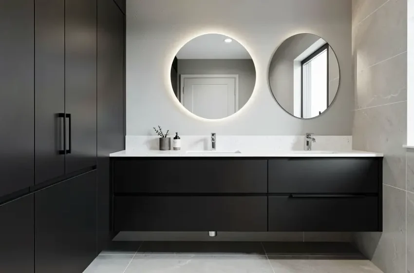 15 Stunning Black Bathroom Cabinets for Elegant Modern Spaces