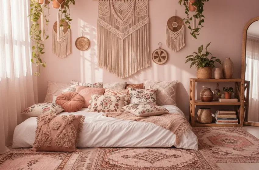  15 Beautiful Pink Bedroom Decor Ideas for Cozy & Dreamy Spaces