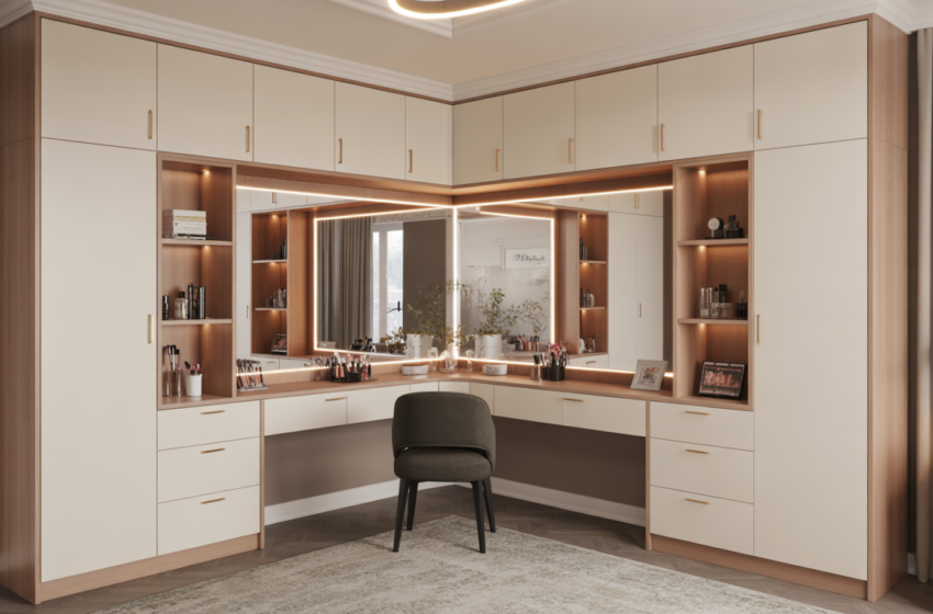  15 Stunning Corner Vanity Ideas Bedroom for Small Spaces