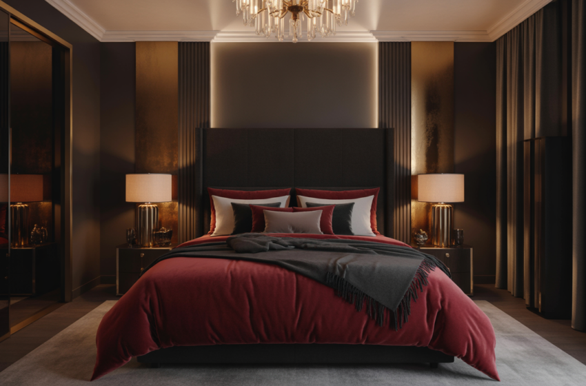  15 Stunning Red and Black Bedroom Ideas Bold Aesthetic