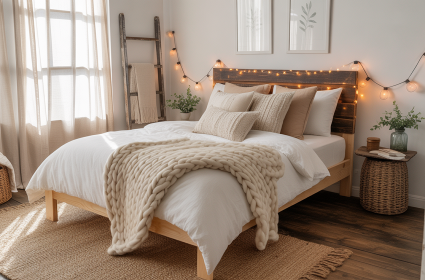  15 Stunning Farmhouse Master Bedroom Decor Ideas Cozy Style