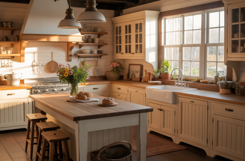  15 Charming Vintage Farmhouse Kitchen Ideas for Cozy Homes