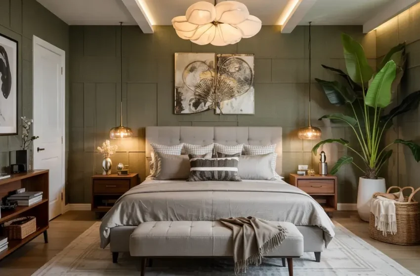  15 Stunning Olive Green Bedroom Ideas for a Cozy Modern Look