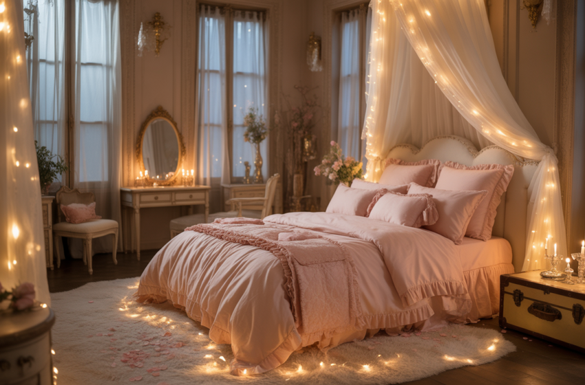  15 Dreamy Vintage Princess Aesthetic Bedroom Ideas You’ll Love