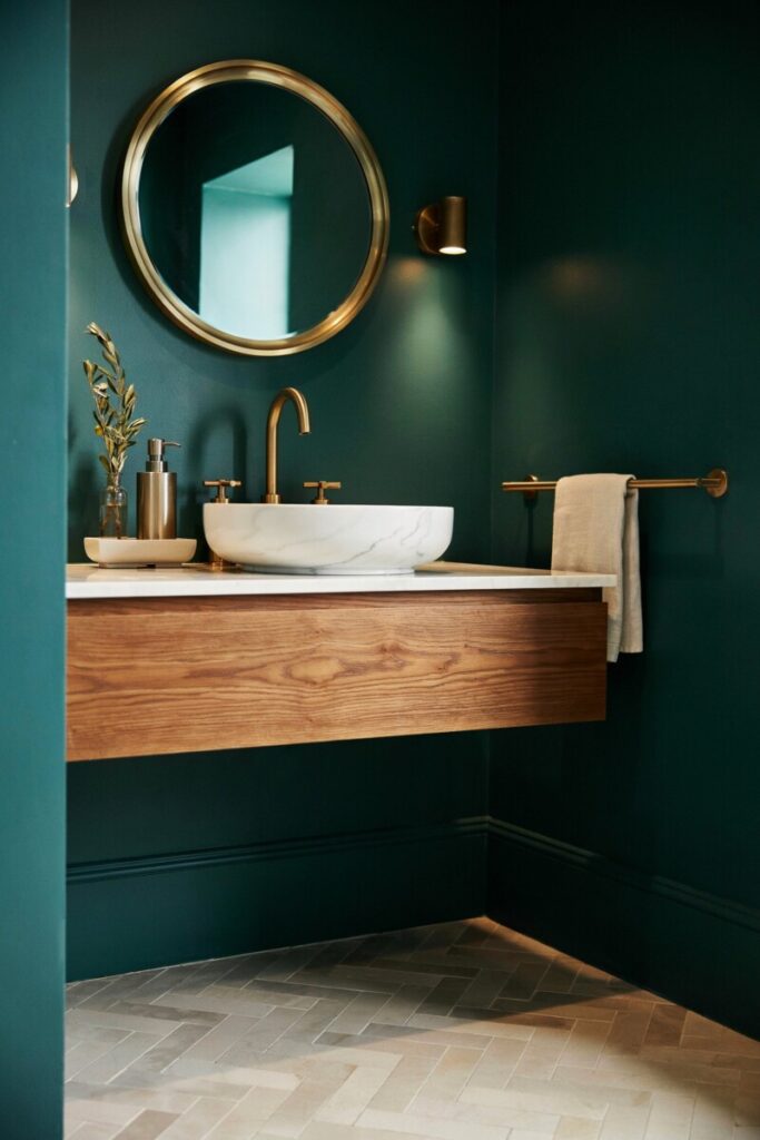 Brass or Matte Gold Fixtures