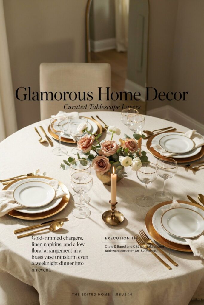 Curated Tablescape Layers