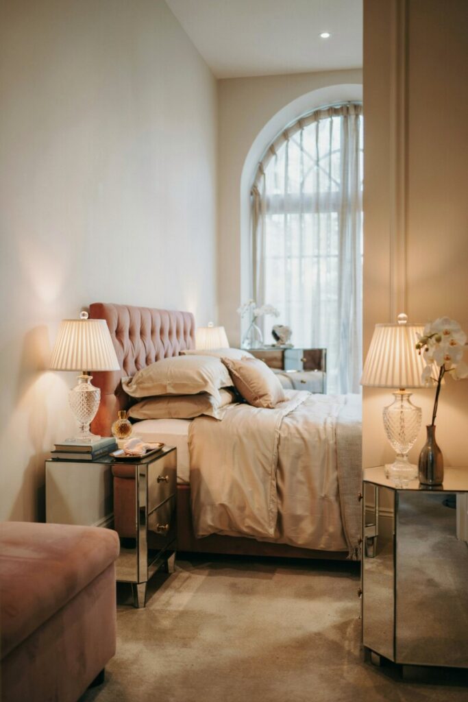 Mirrored Nightstands